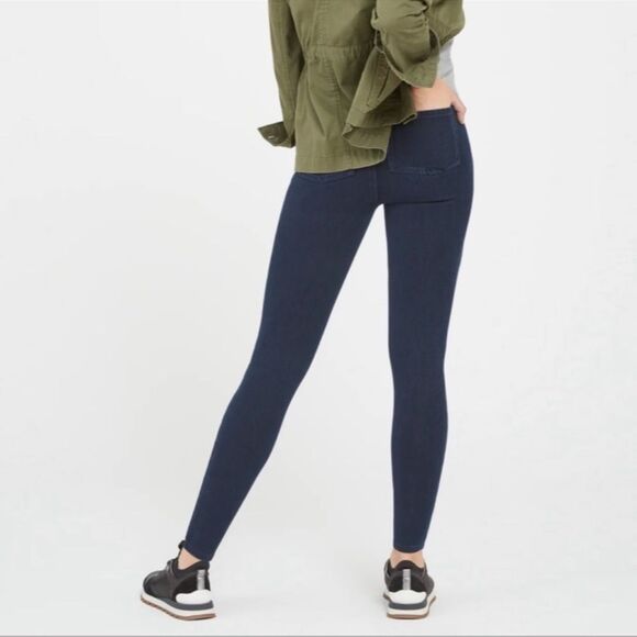 Spanx Jean-ish Ankle Leggings Size Small Petite SP20018R - Picture 3 of 8